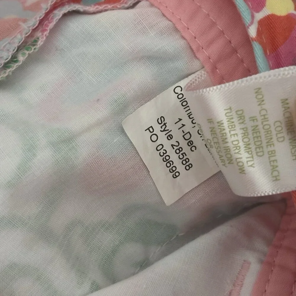 Lilly Pulitzer Buttercup Scalloped Shorts Butterfly‎ Print Size 4 Preppy